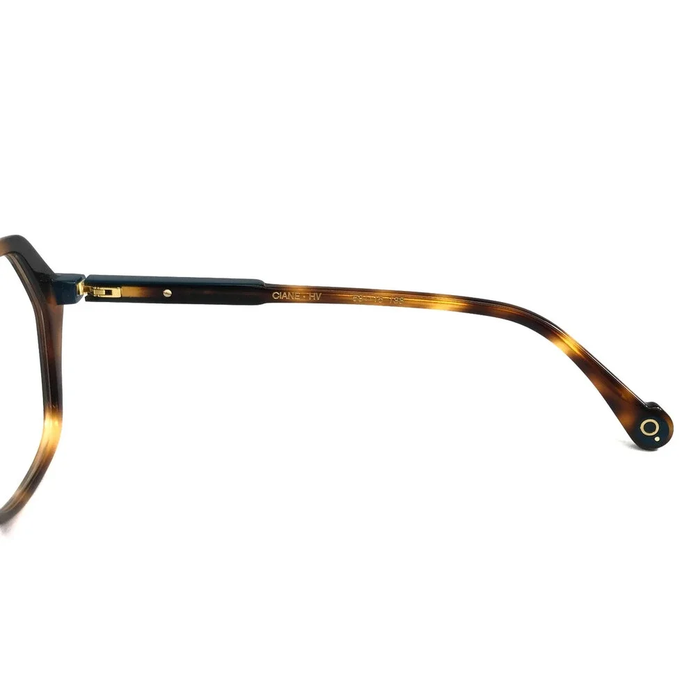 Etnia Barcelona Eyeglasses Frames CIANE HV Havana Geometric Full Rim 53-15-138
